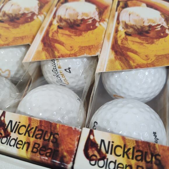 Jack Nicklaus Golden Bear Golf Balls Box Sleeve NOS - Picture 5 of 5
